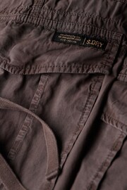 Superdry Brown Vintage Elastic Cargo Utility Trousers - Image 5 of 5