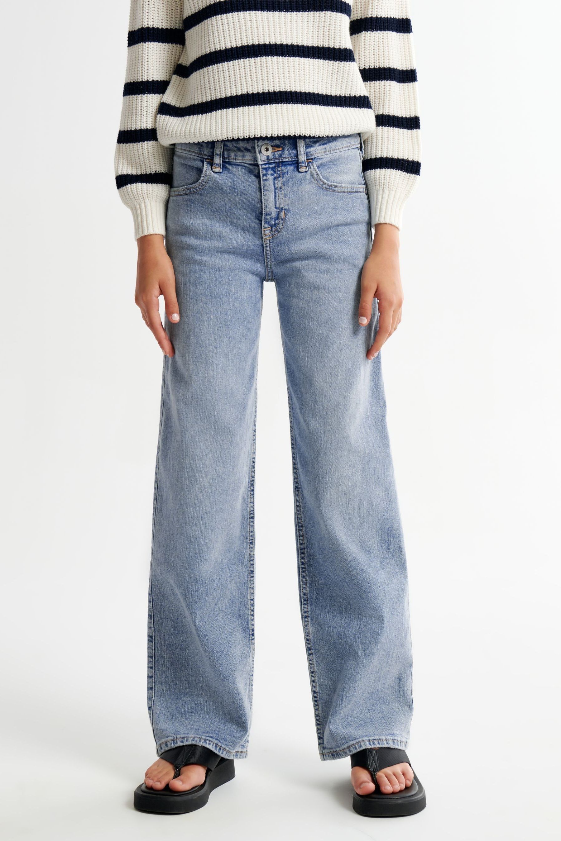 Abercrombie wide leg jeans sales