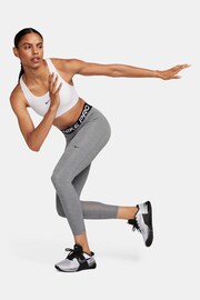 Nike Grey Dri-FIT Pro 365 Mid Rise 7/8 Leggings - Image 6 of 6