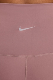 Nike Brown Maternity One High-Waisted 7/8 Leggings With Pockets - Image 7 of 7