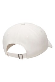 Nike White Club Unstructured Curved Bill Cap - Image 6 of 8