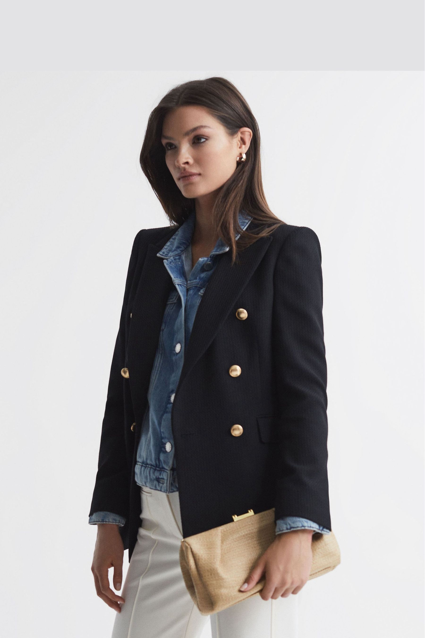 Calvin klein madison clutch top