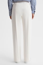 Reiss Ivory Jemma Drawstring Wide Leg Joggers - Image 5 of 5