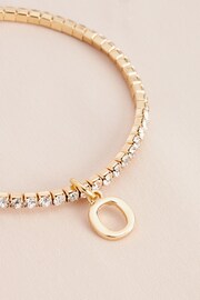 Gold Tone O Initial Bracelet - Image 2 of 4