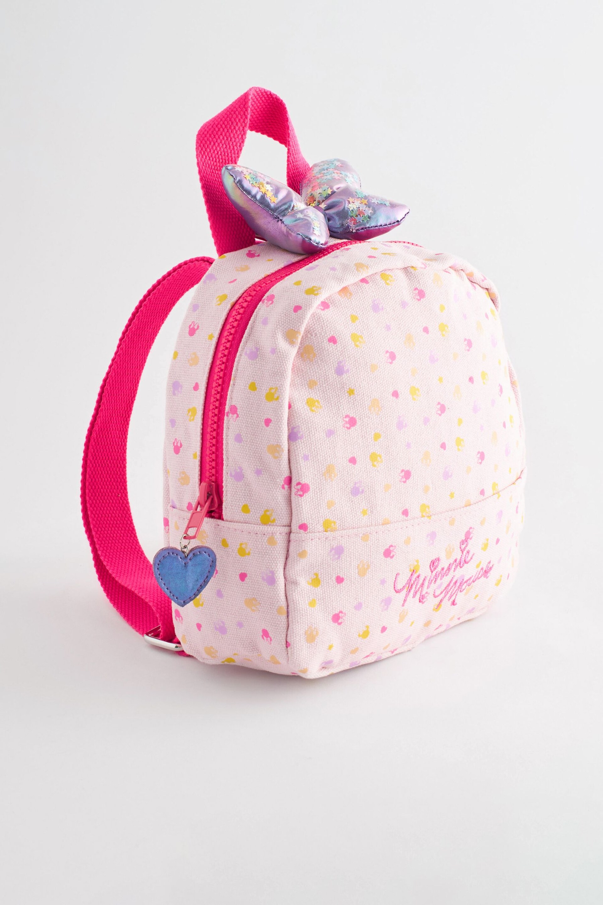 Pink Minnie Mouse Rucksack - Image 1 of 5