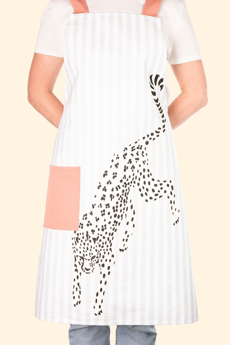 Yvonne Ellen Cheetah Apron - Image 1 of 4