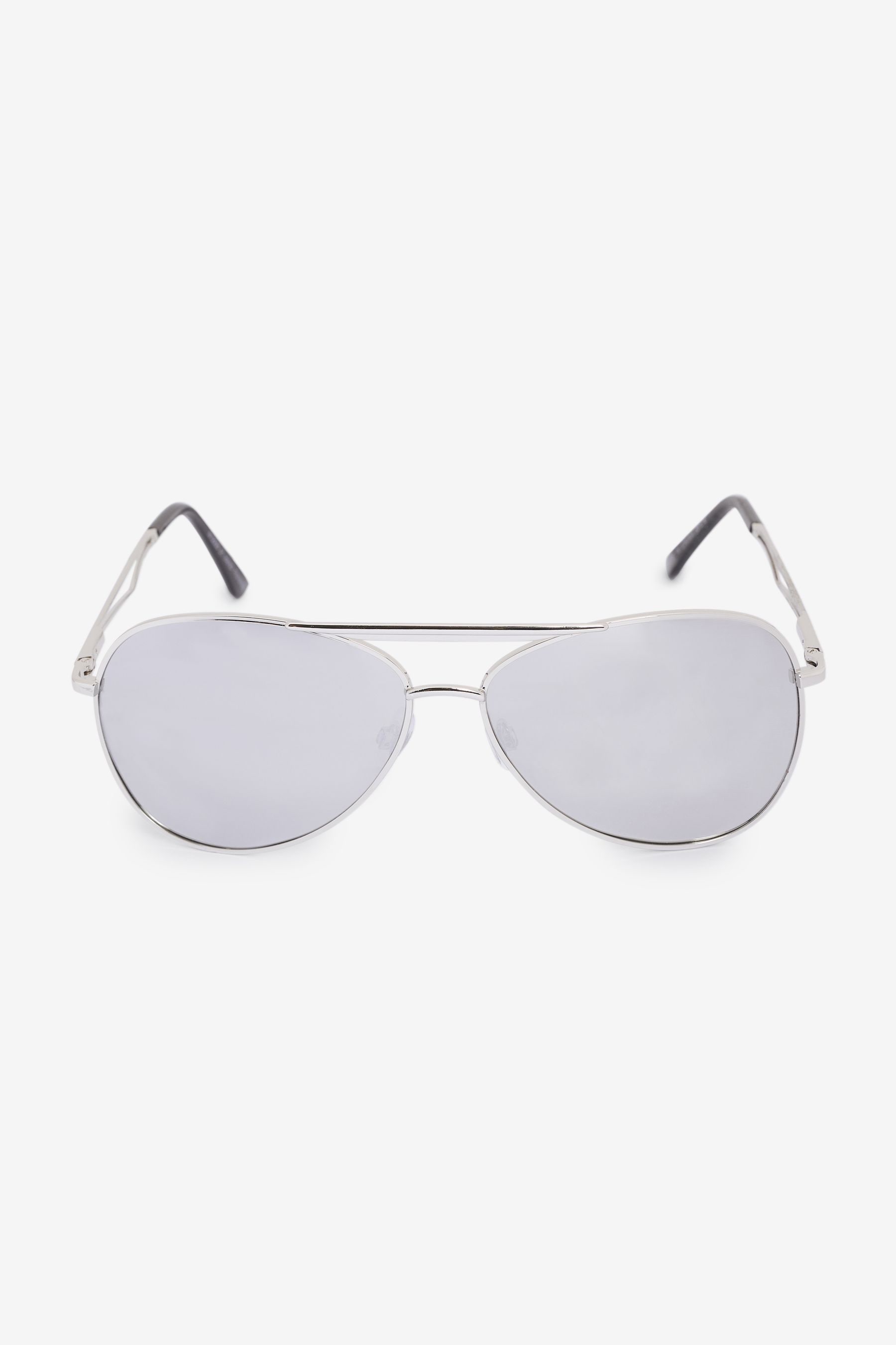 Buy Silver Aviator Style Polarised Sunglasses from Next United Arab Emirates