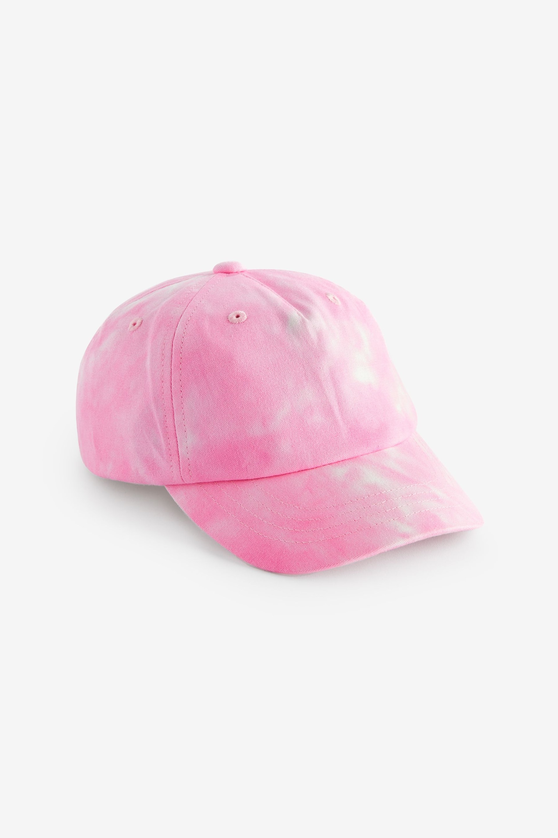 Pale Pink Tie Dye Baseball Cap (1-16yrs) - Image 1 of 2