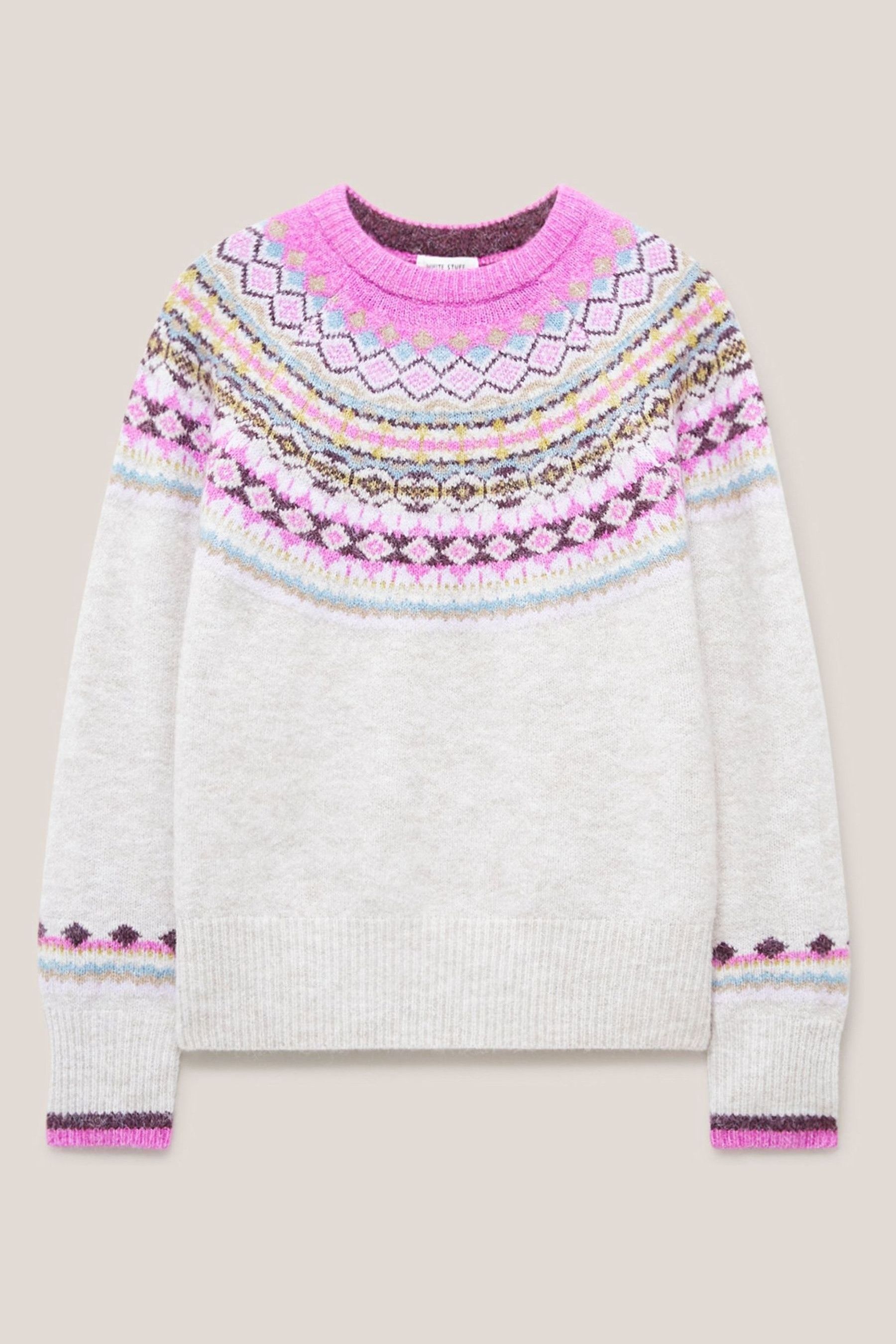 White stuff fairisle jumper outlet