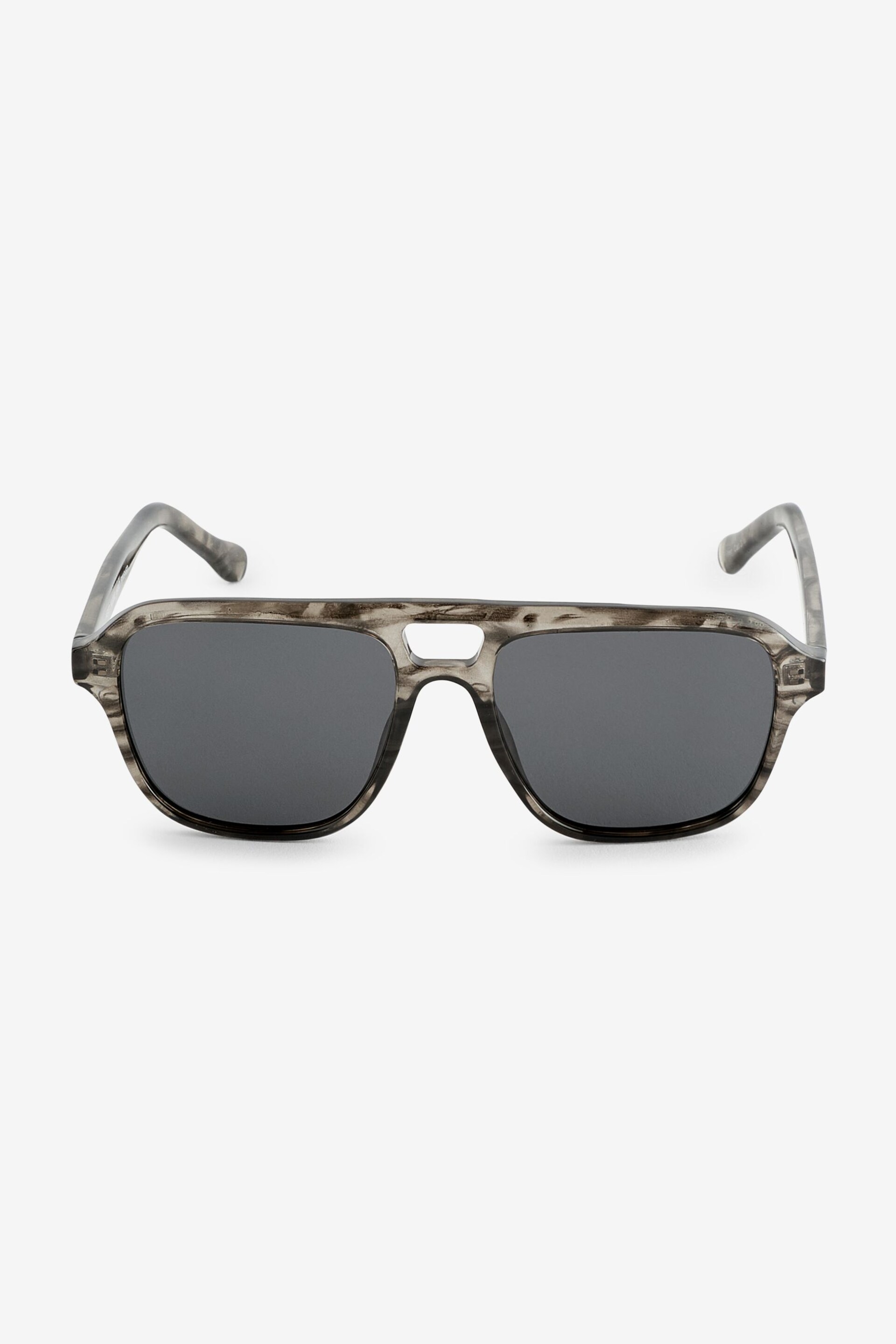 Grey Navigator Polarised Sunglasses - Image 3 of 3