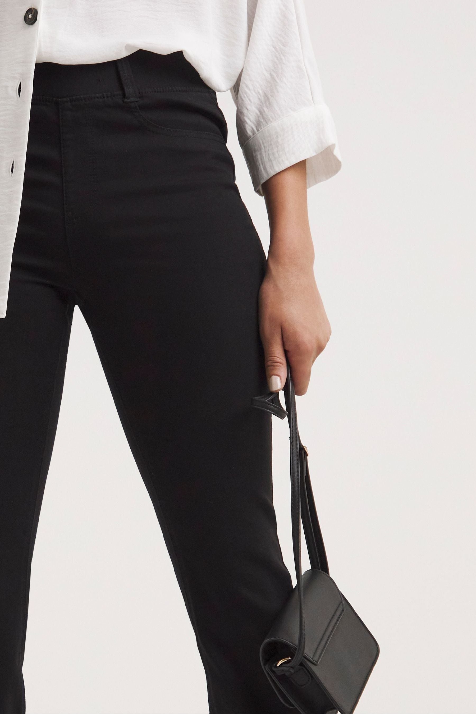 Buy Simply Be Black Bootcut Jeggings from Next Slovenia