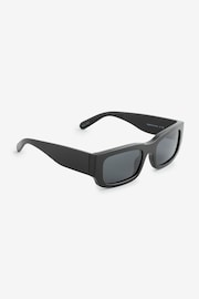 Black Edit Flatbrow Sunglasses - Image 2 of 2