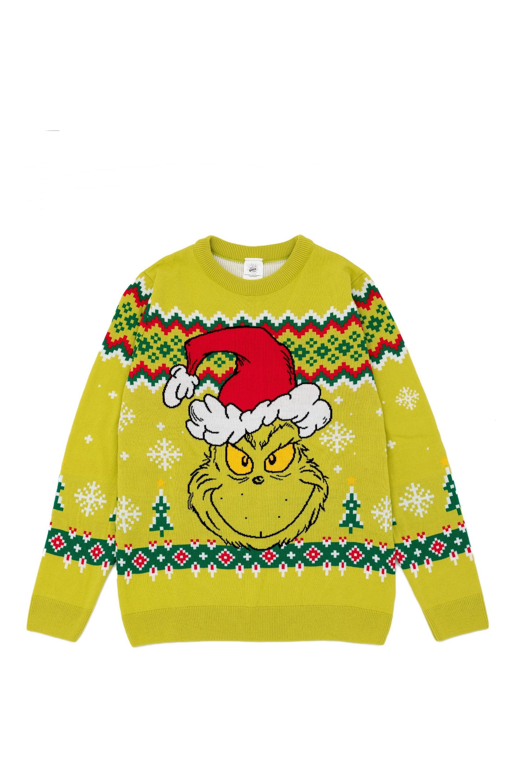 Women's grinch christmas jumper online