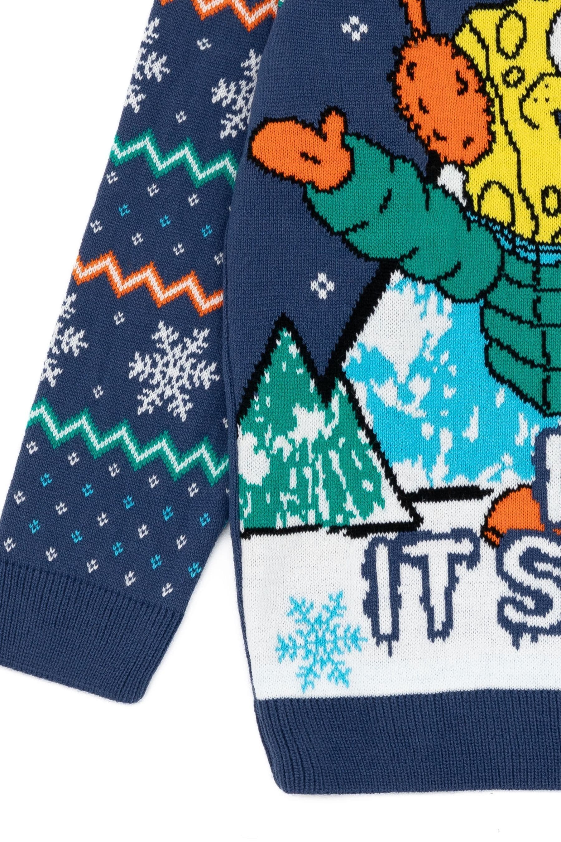 Buy Vanilla Underground Blue Spongebob Kids Christmas Jumper from the Next UK online shop