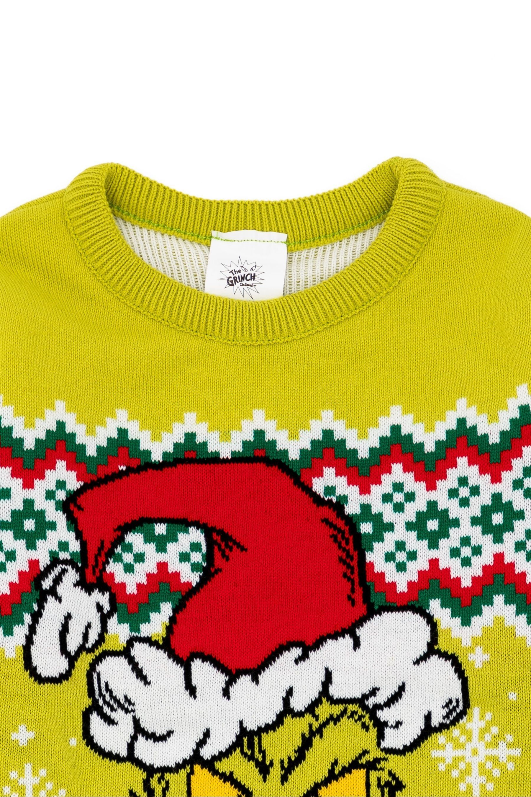 Grinch xmas jumpers top