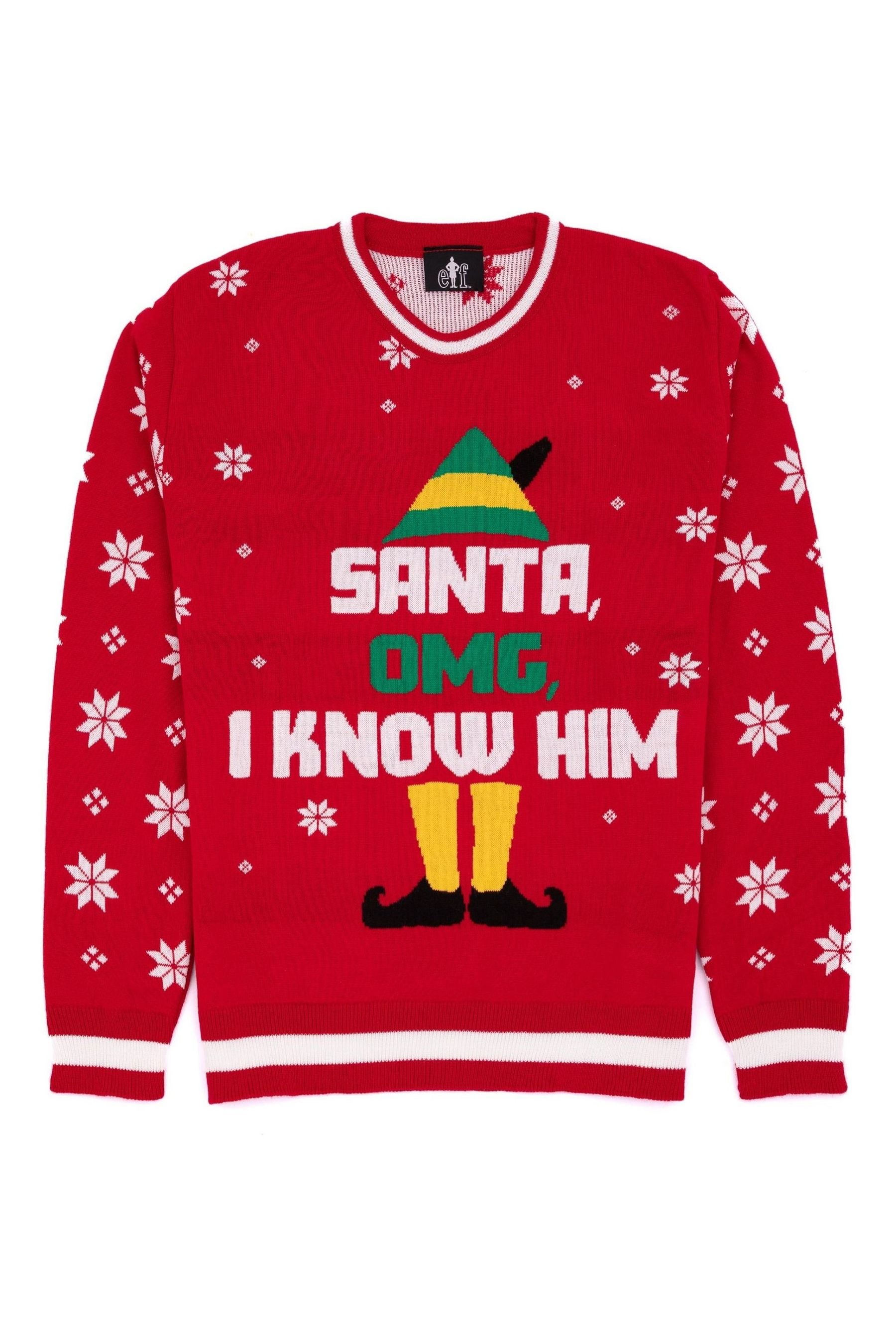 Elf christmas jumper mens discount