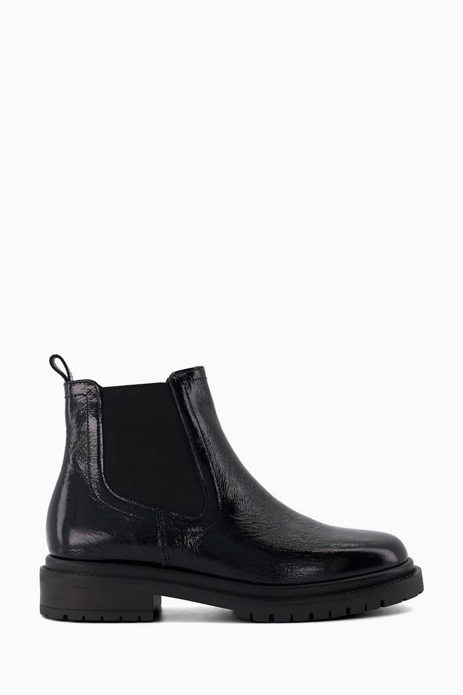 Dune black chelsea boots hotsell