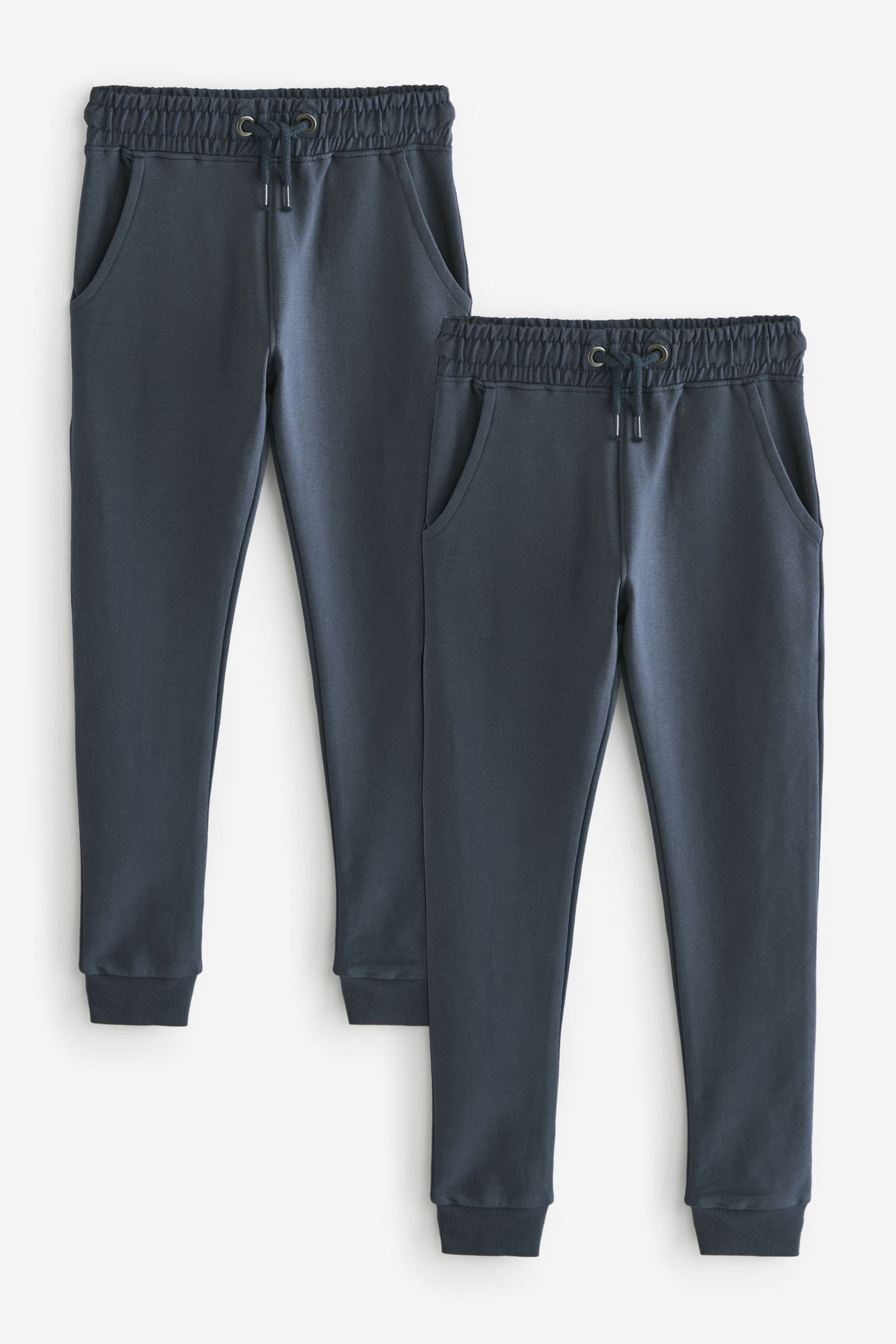 Navy blue skinny joggers shop