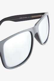 Grey Mirror Wayfarer Polarised Sunglasses - Image 5 of 5