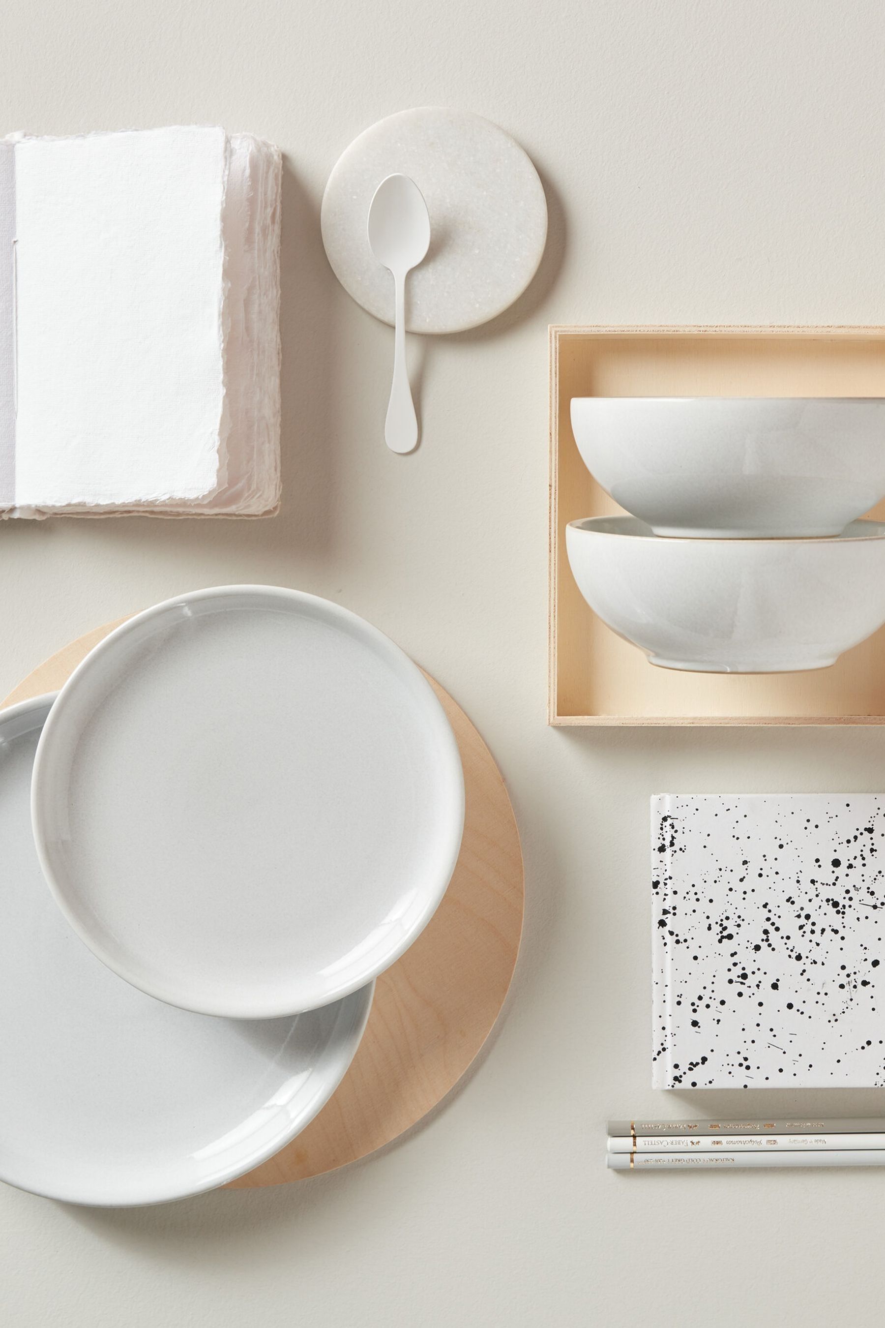 White elements dinnerware on sale