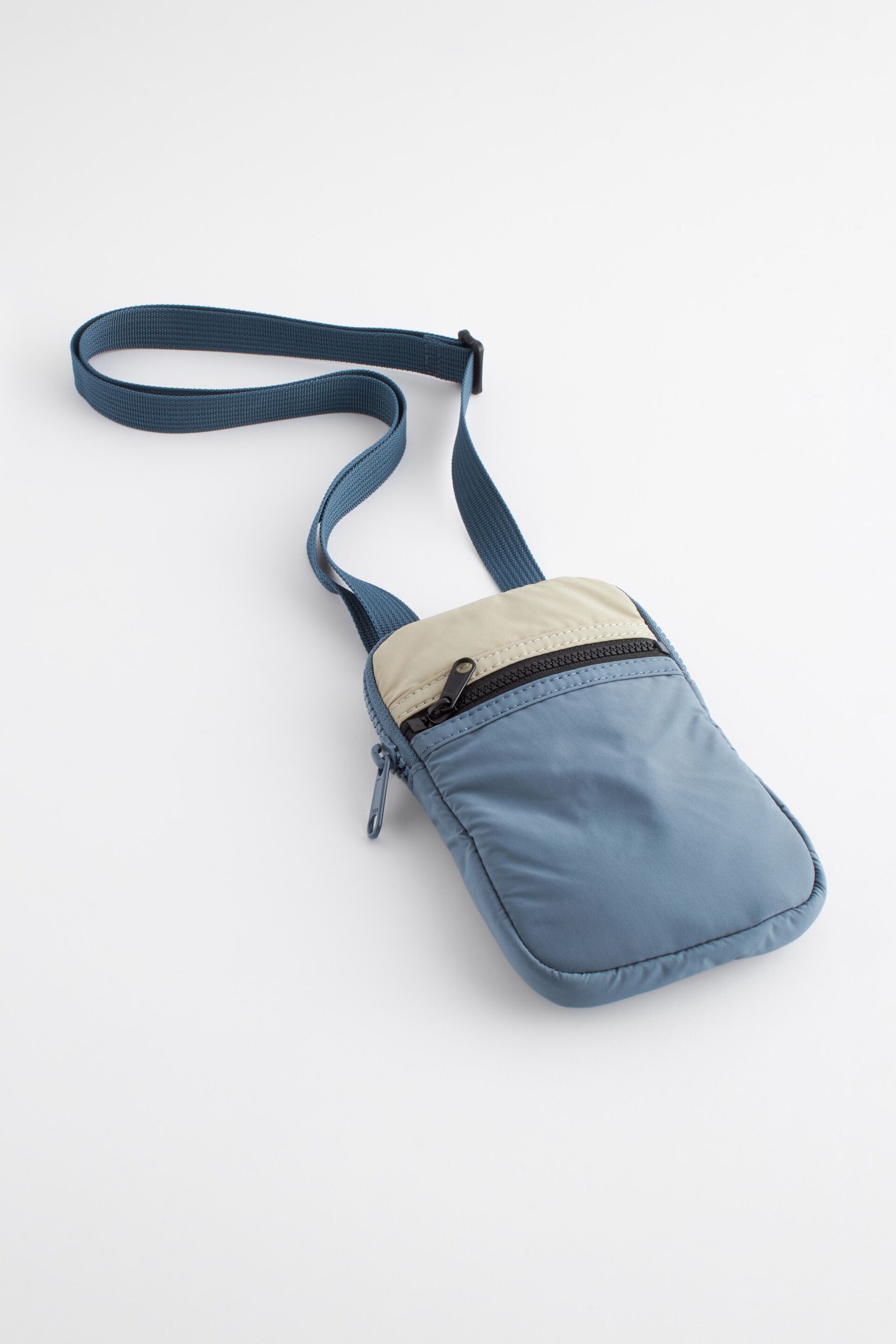 Blue Stone Colourblock Mobile Phone Bag - Image 4 of 8