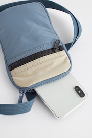 Blue Stone Colourblock Mobile Phone Bag - Image 6 of 8