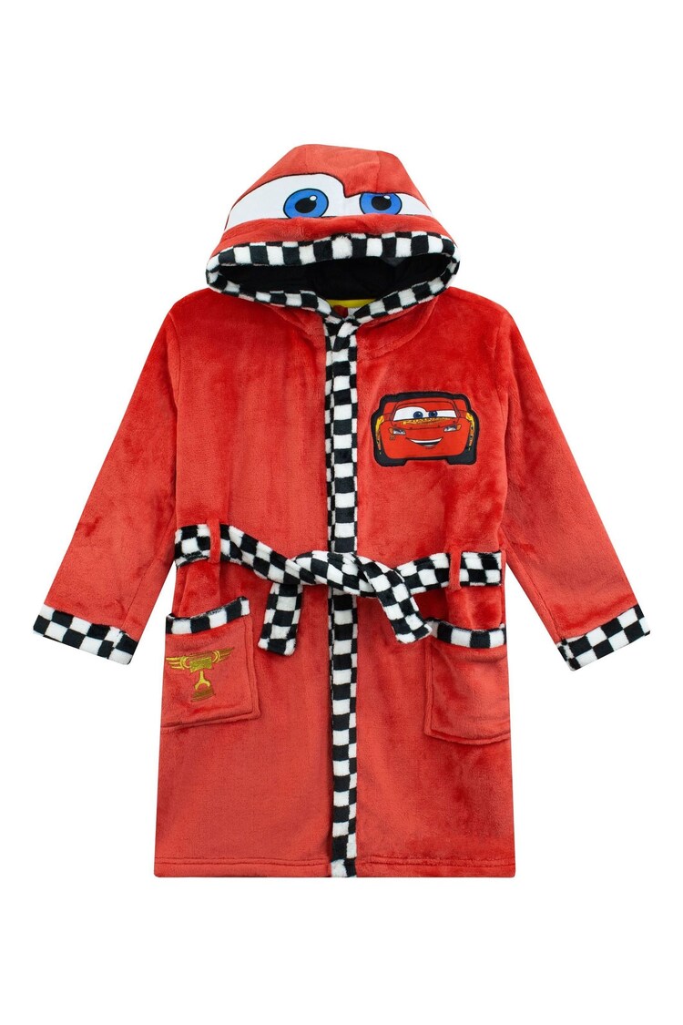 Character Red Disney Cars Dressing Gown - Image 1 of 3