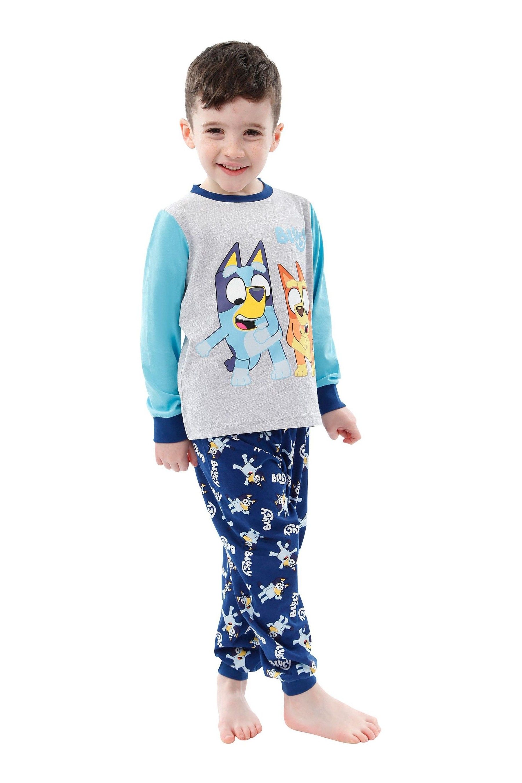 Buy Character Blue Bluey 100 Cotton Pyjamas from the Next UK online shop