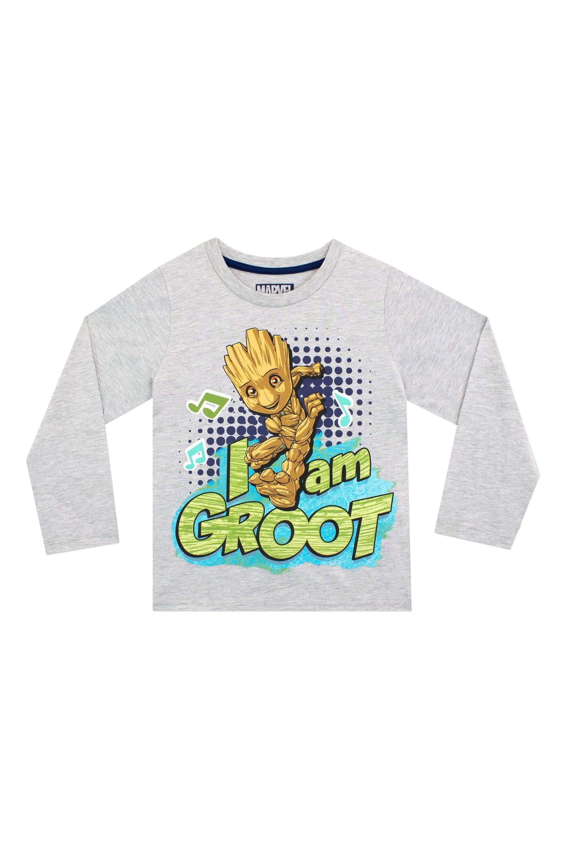 Buy Character Grey I Am Groot Pyjamas from the Next UK online shop