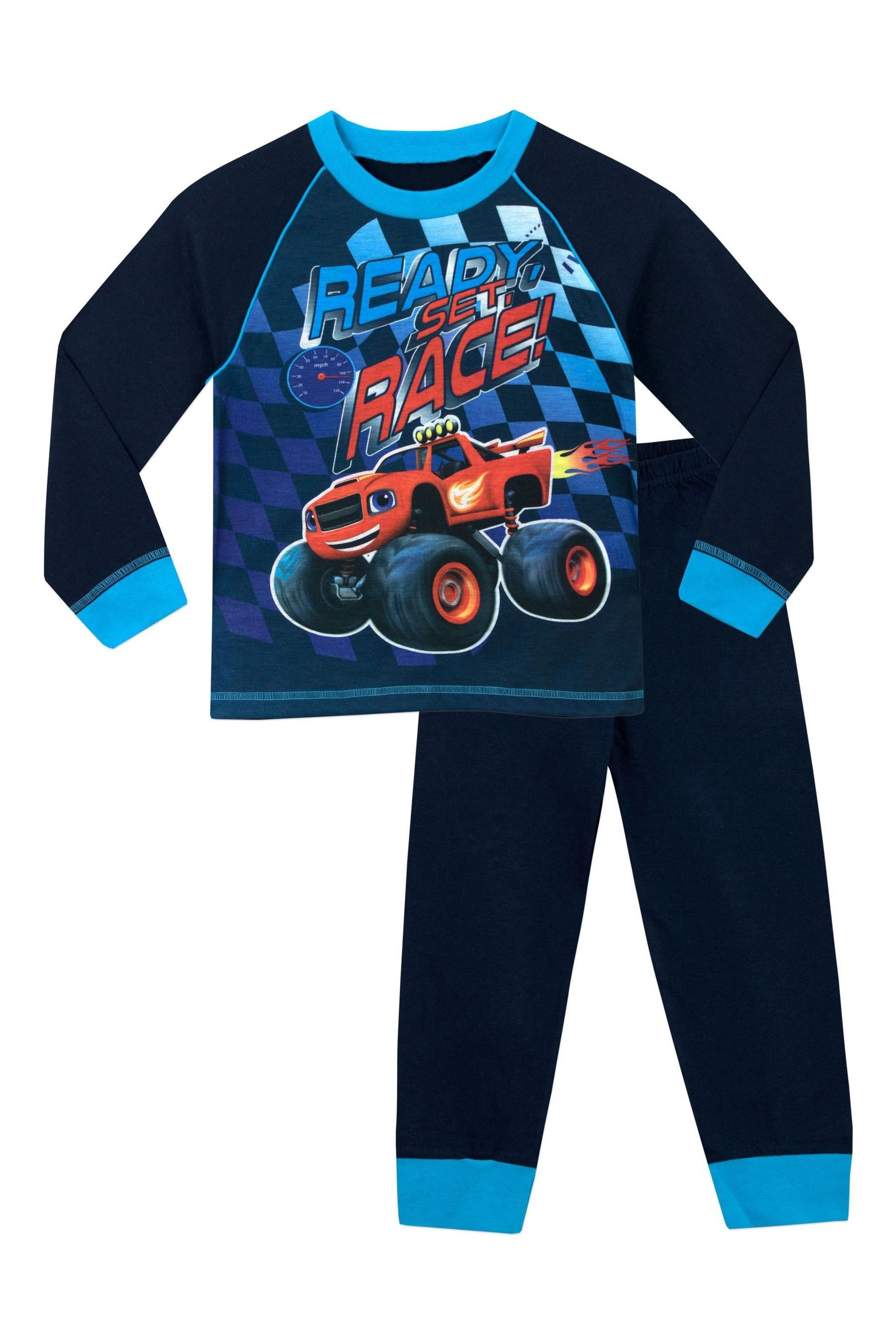 Buy Character Black 100 Cotton Blaze And The Monsters Machines Pyjamas from the Next UK online shop