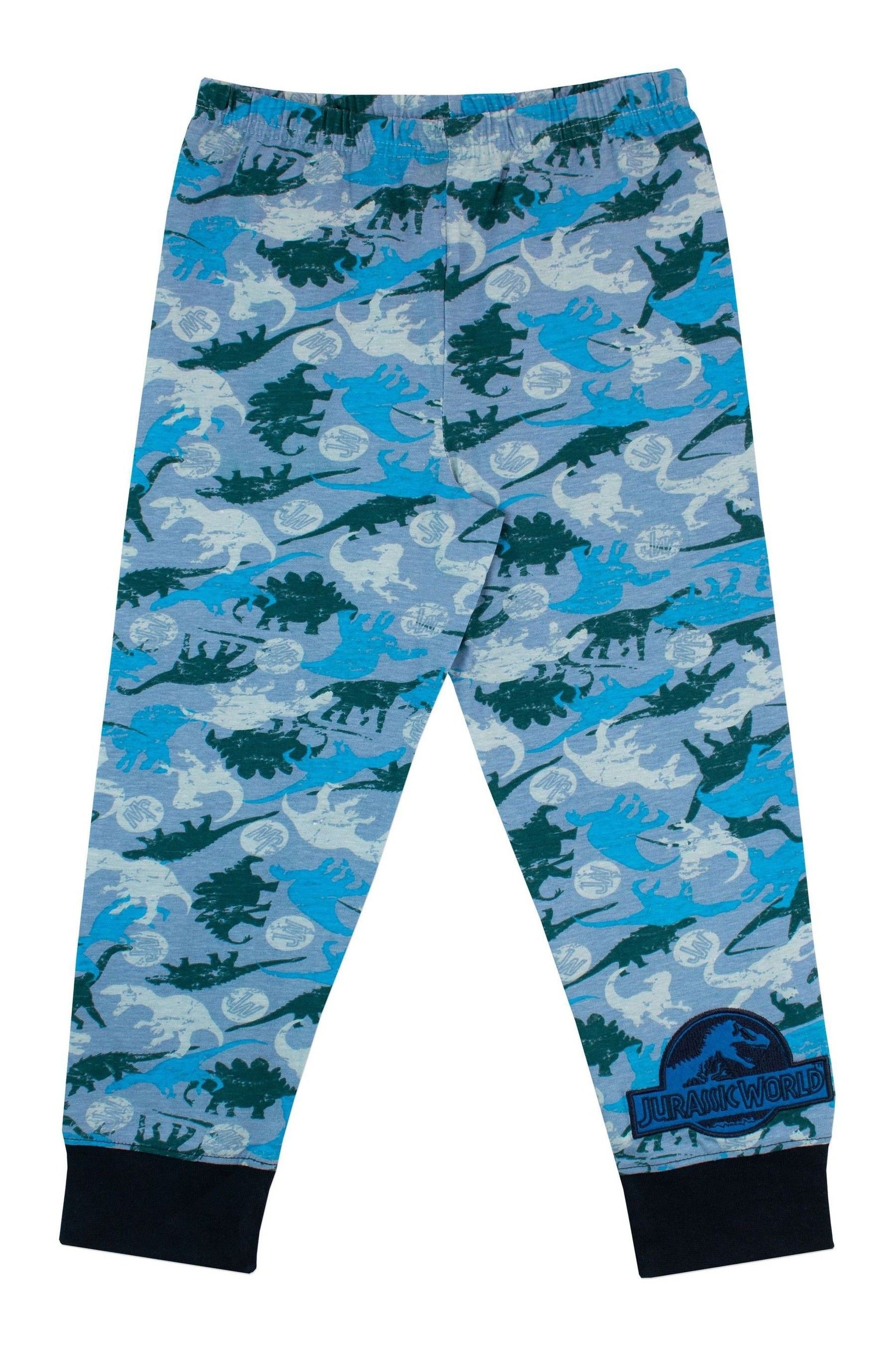 Buy Character Blue 100 Cotton Jurassic World Pyjamas from the Next UK online shop