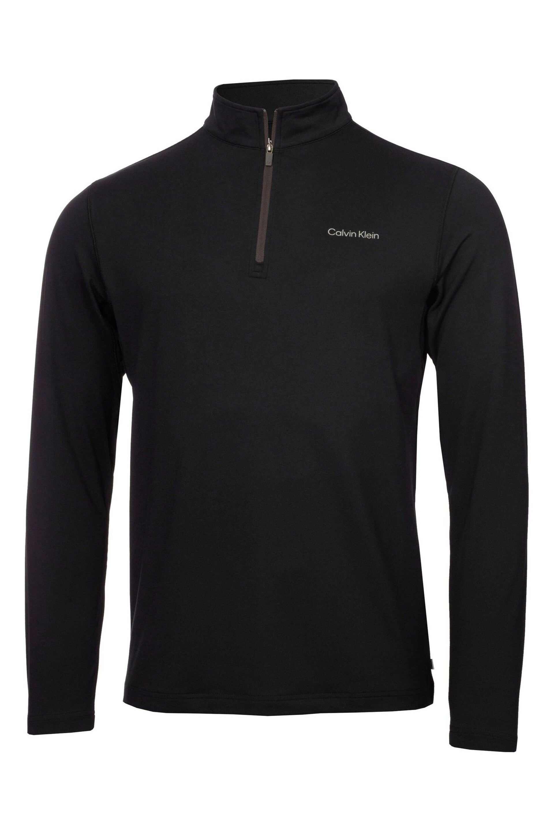 Calvin Klein Golf Silver Newport Half Zip Top - Image 6 of 9