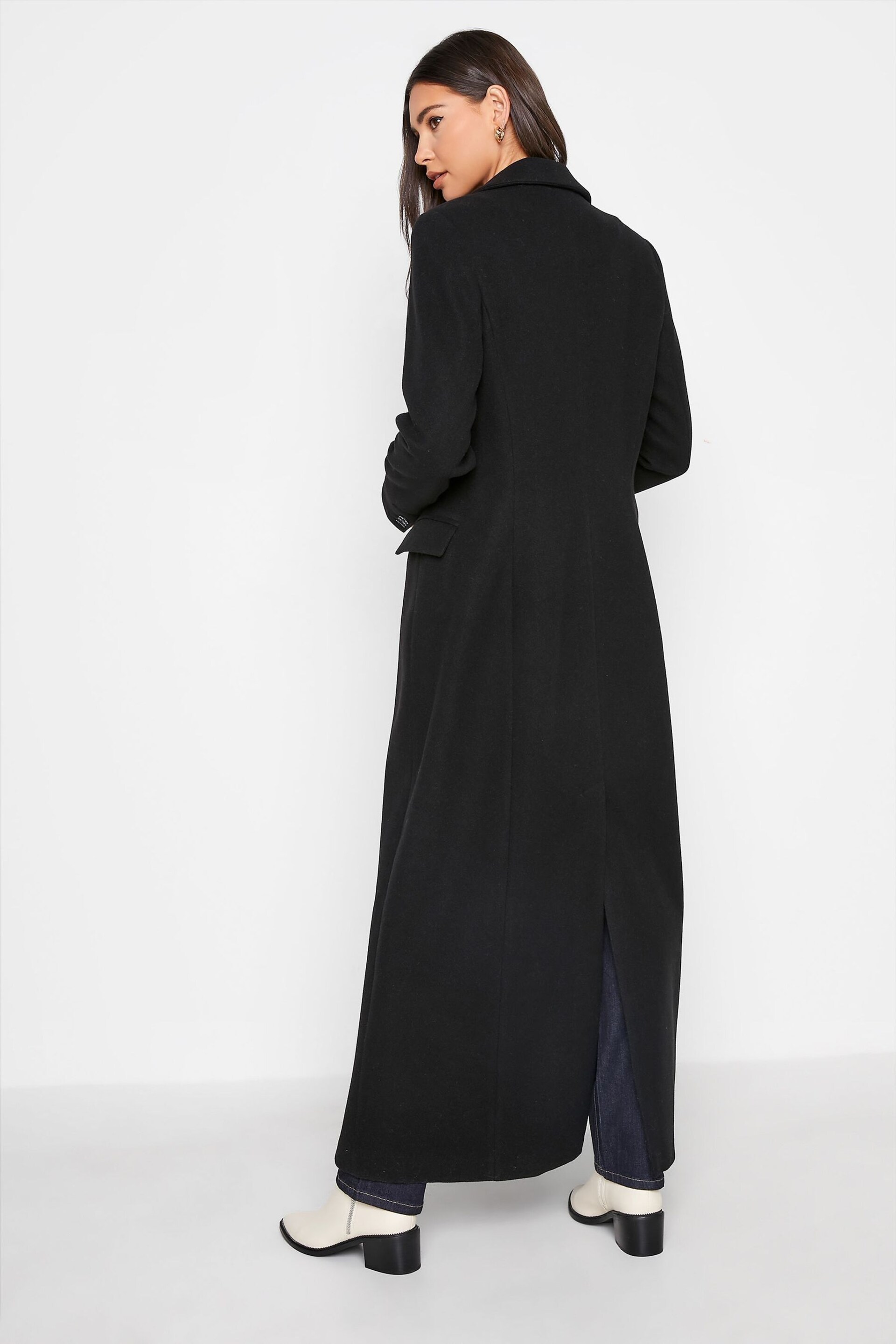 Long Tall Sally Black Long Formal Coat - Image 2 of 5