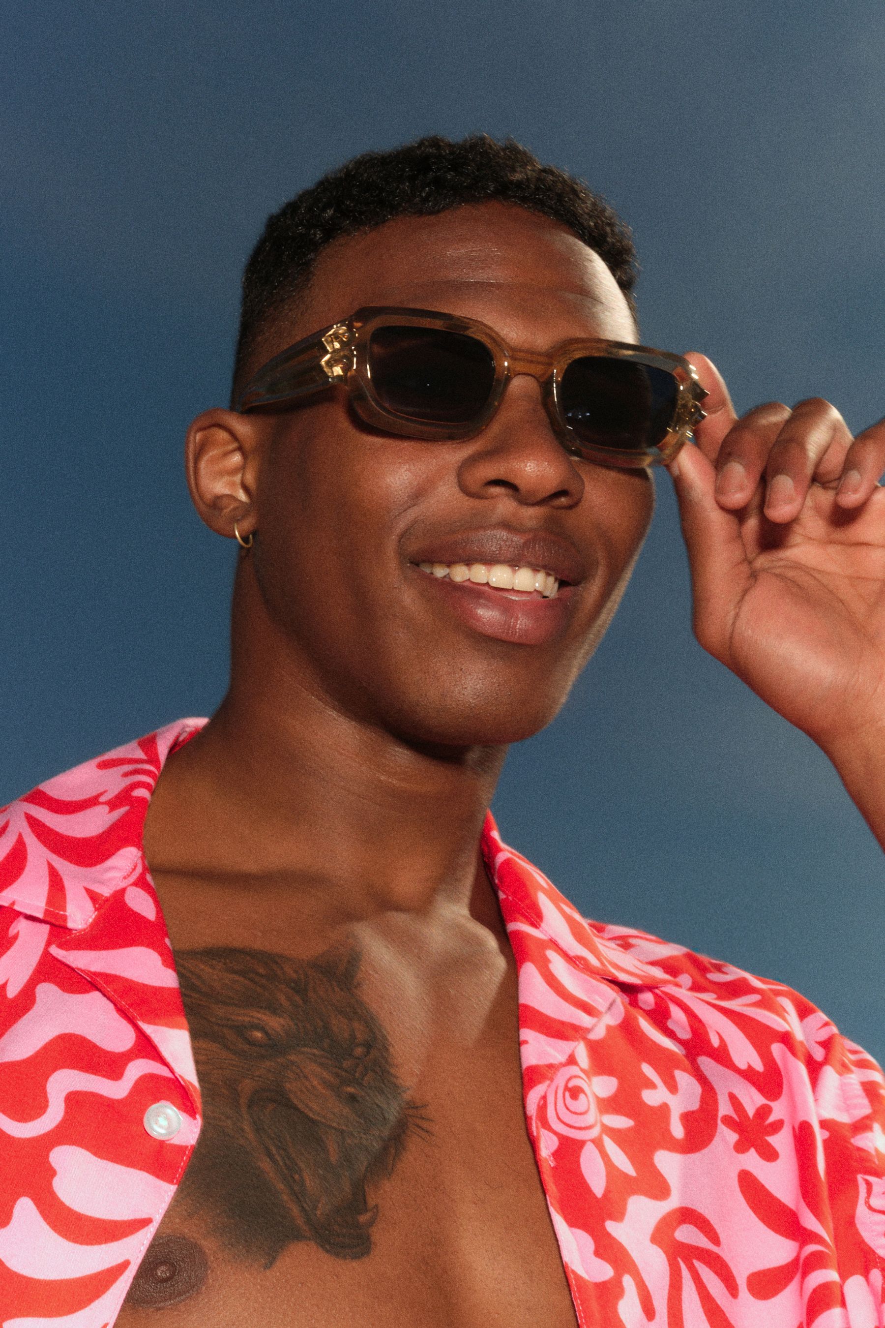 Buy Brown Perspex Edit Polarised Sunglasses from Next Luxembourg