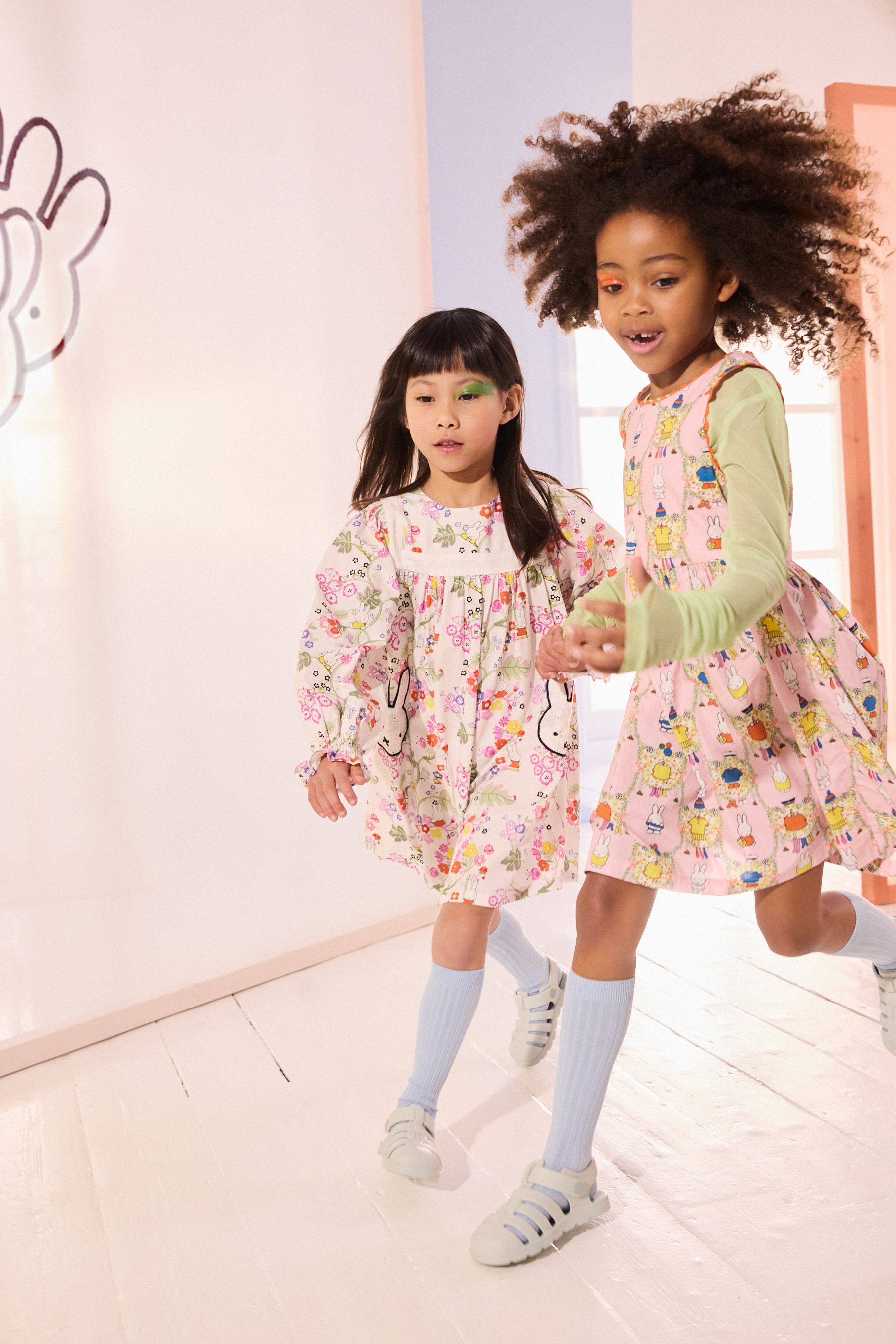 Buy Cath Kidston Pink Orange Miffy Sleeveless Dress from Next Singapore