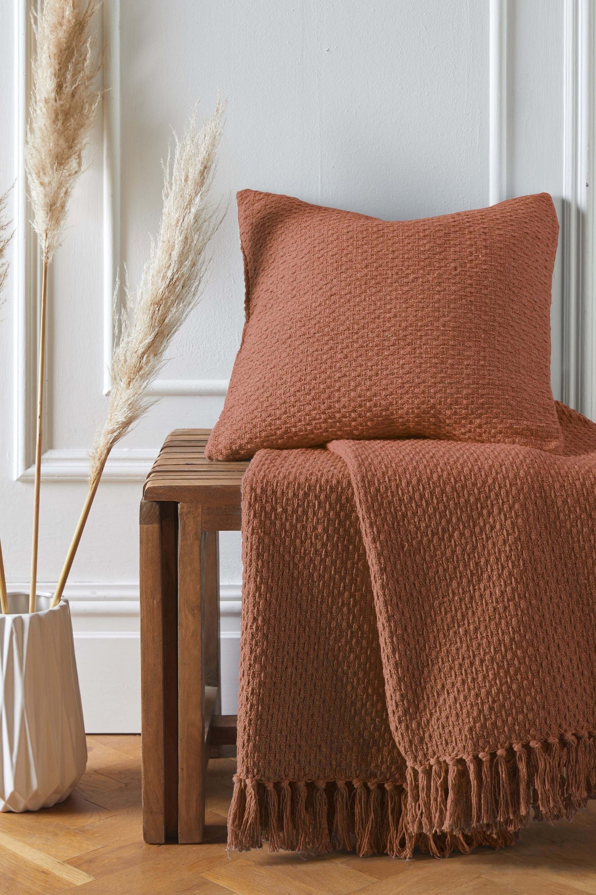 Drift Home Orange Hayden Bedspread - Image 3 of 4