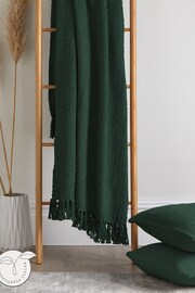 Drift Home Green Hayden Throw - Image 1 of 4