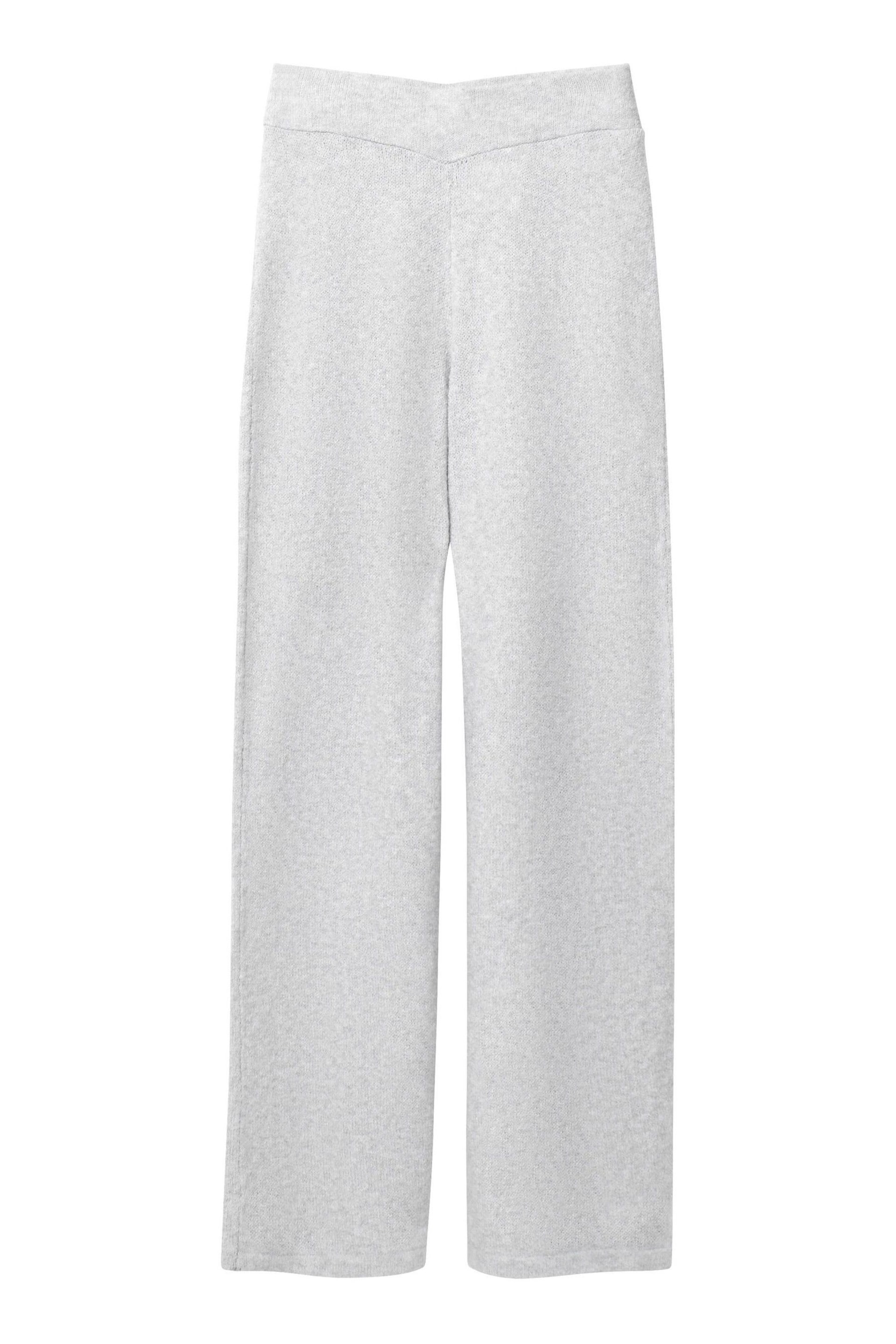 Joe Browns Grey Sloe Joes Wide Leg Knitted Trousers - Image 5 of 5