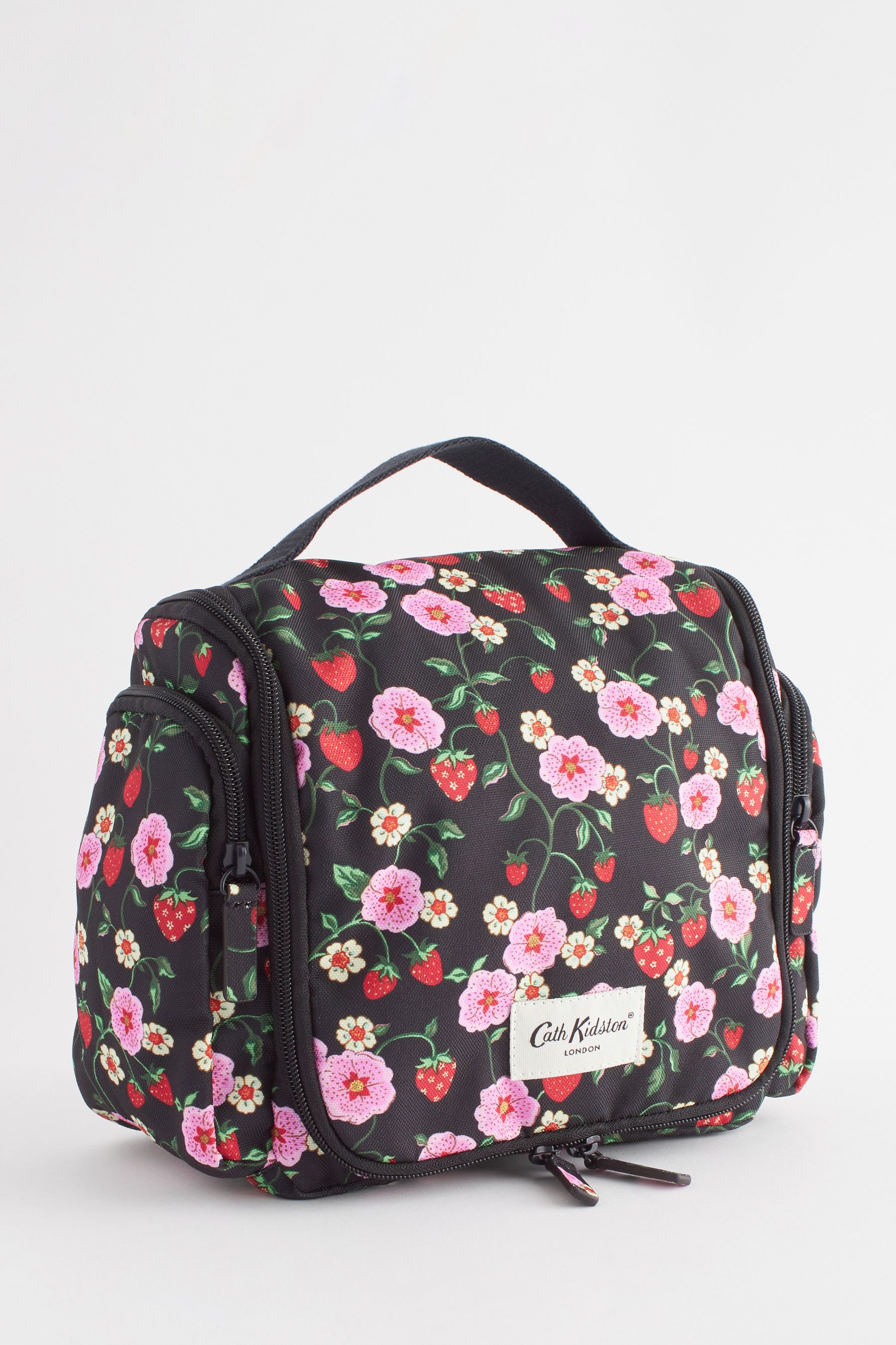 Buy Cath Kidston Black Floral Print Large Washbag from the Next UK online shop