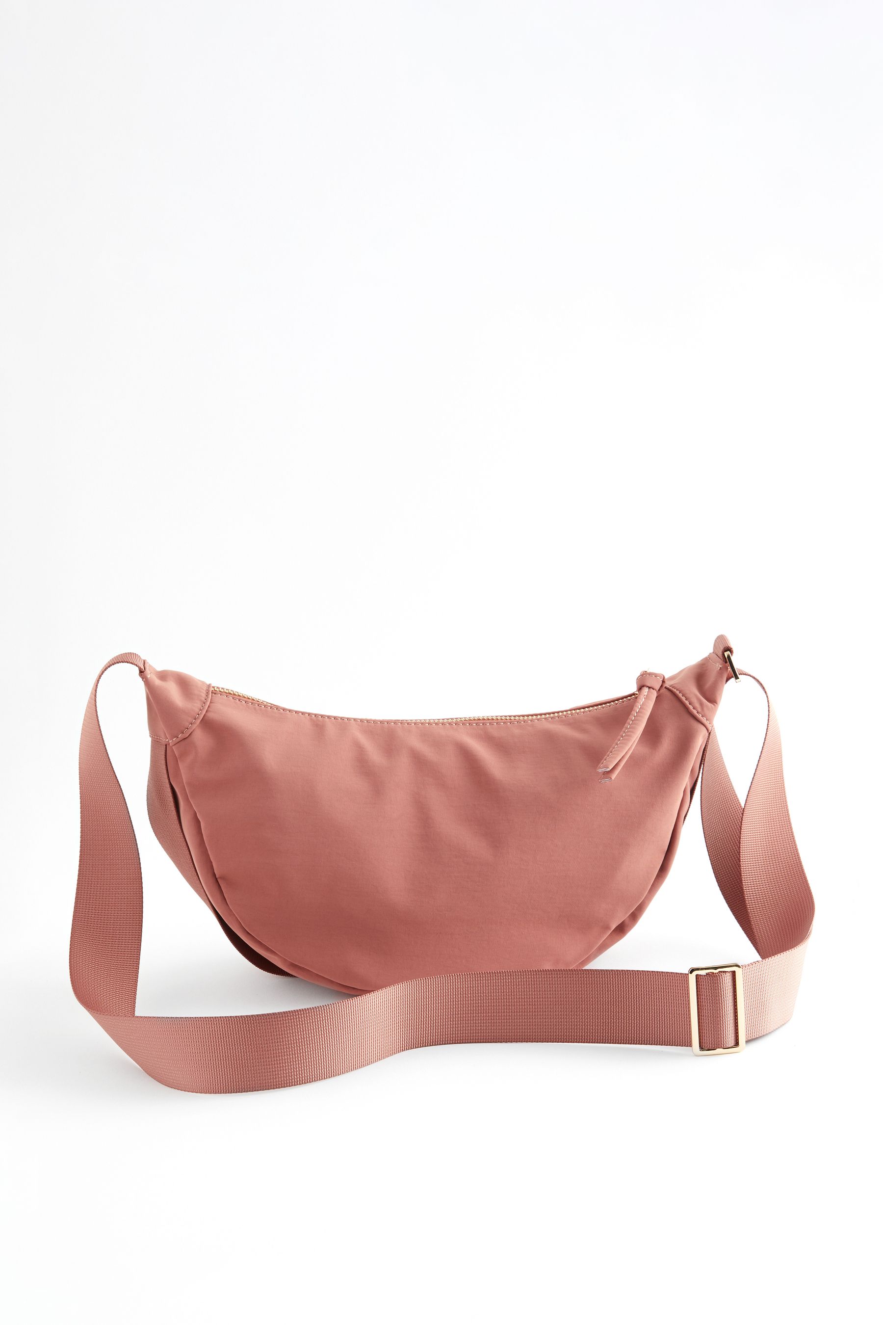 Brand New Pink Leather shops Sling Crossbody