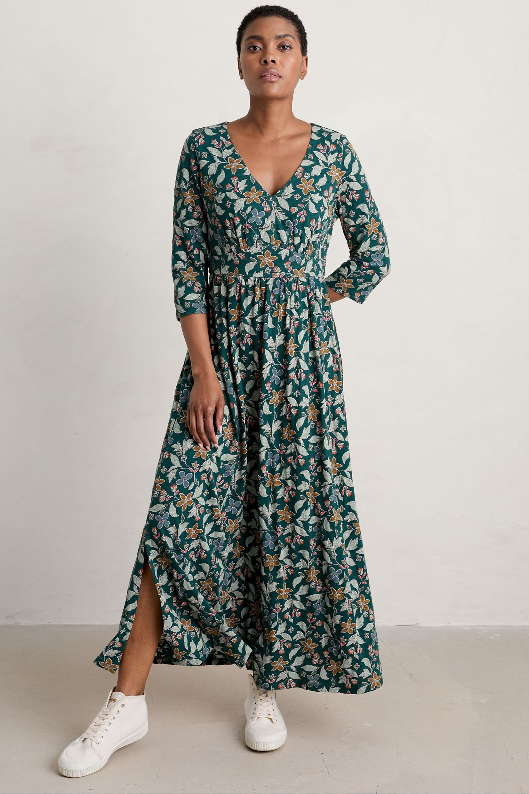 Buy Seasalt Cornwall Maggie Maxi Dress from Next Luxembourg