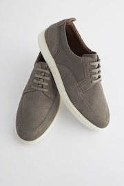 Grey Suede Cupsole Casual Shoes - Image 5 of 7