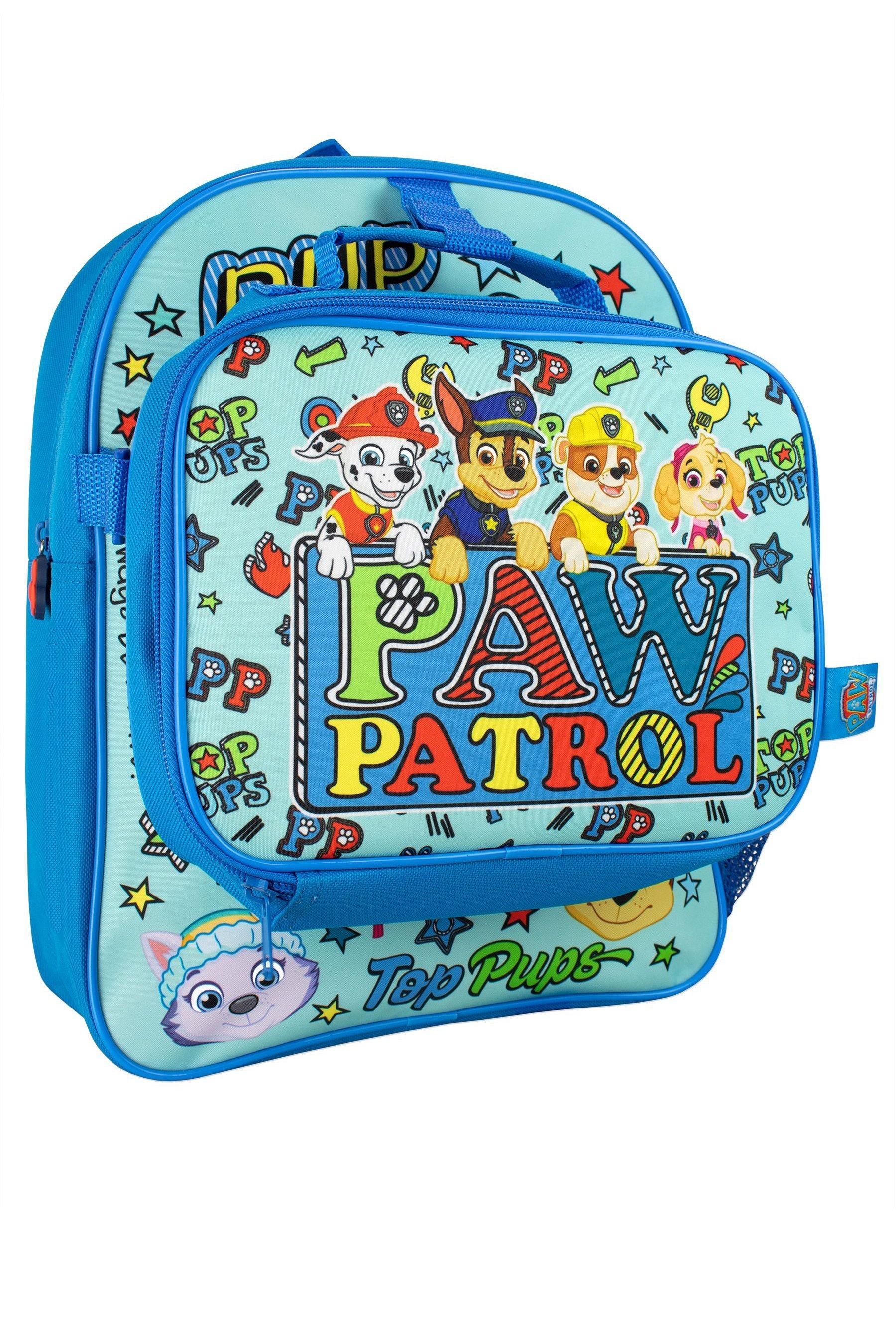 Buy Character Blue Paw Patrol Backpack and Lunchbag Set from the Next UK online shop