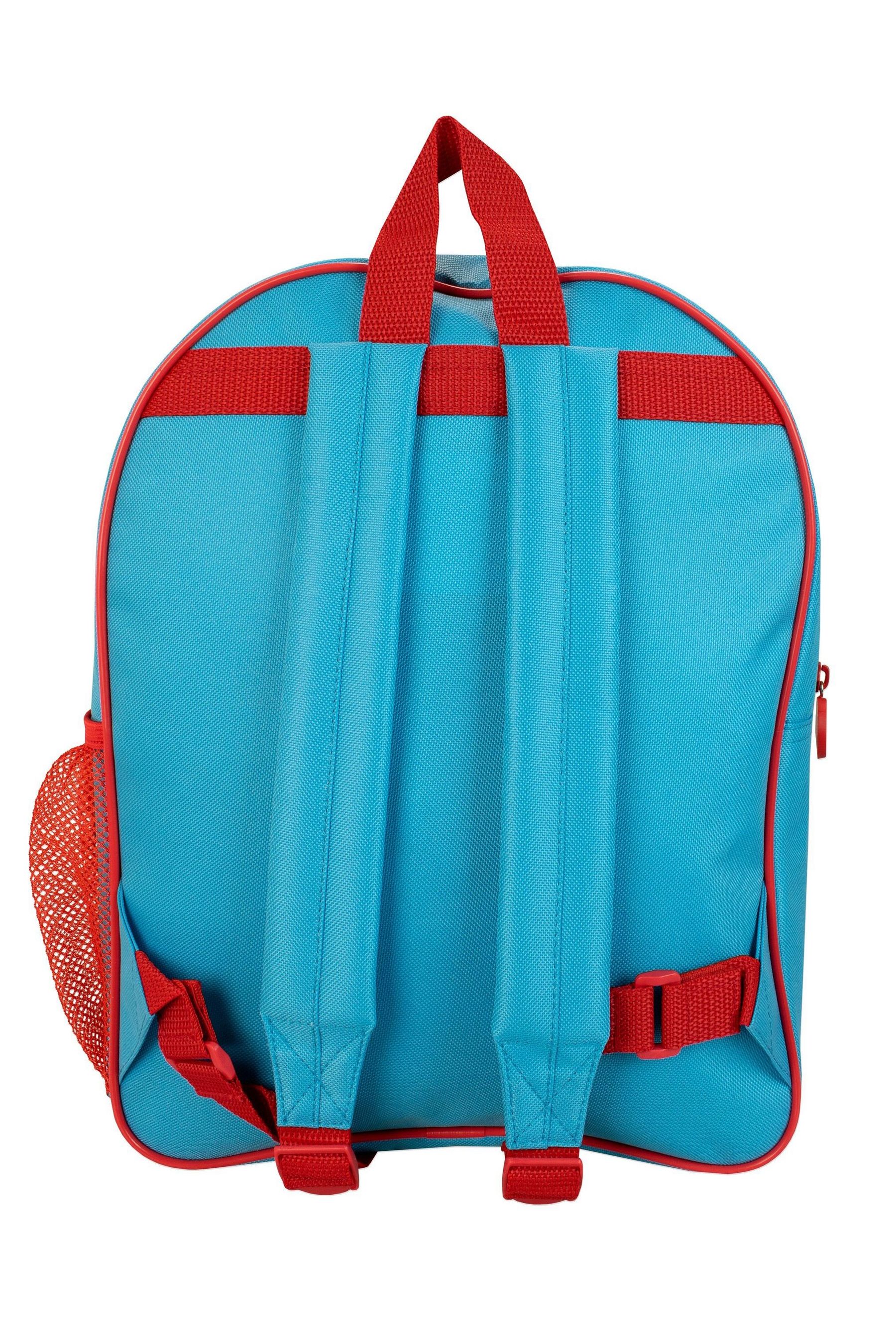 Character Blue Captain America Backpack and Lunchbag Set one Boys
