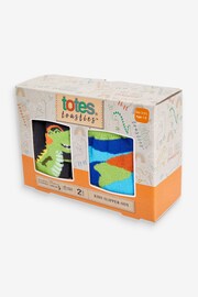 Totes Black Toasties Childrens Original 2 Pack Socks - Image 4 of 4