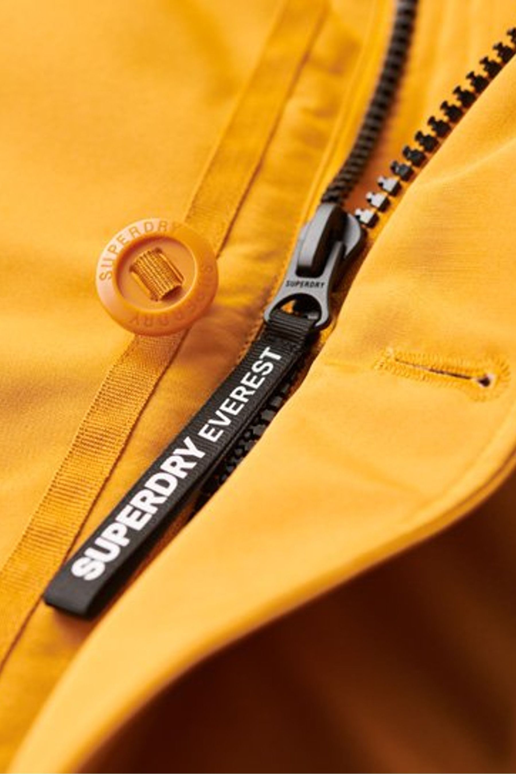 Buy Superdry Yellow Everest Faux Fur Hooded Water Repellent Parka Coat from the Next UK online shop