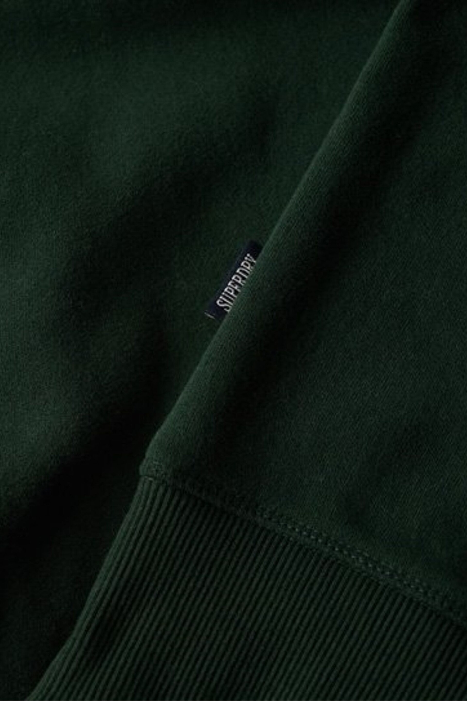 Superdry Green Essential Logo Crew Sweatshirt - Image 5 of 5