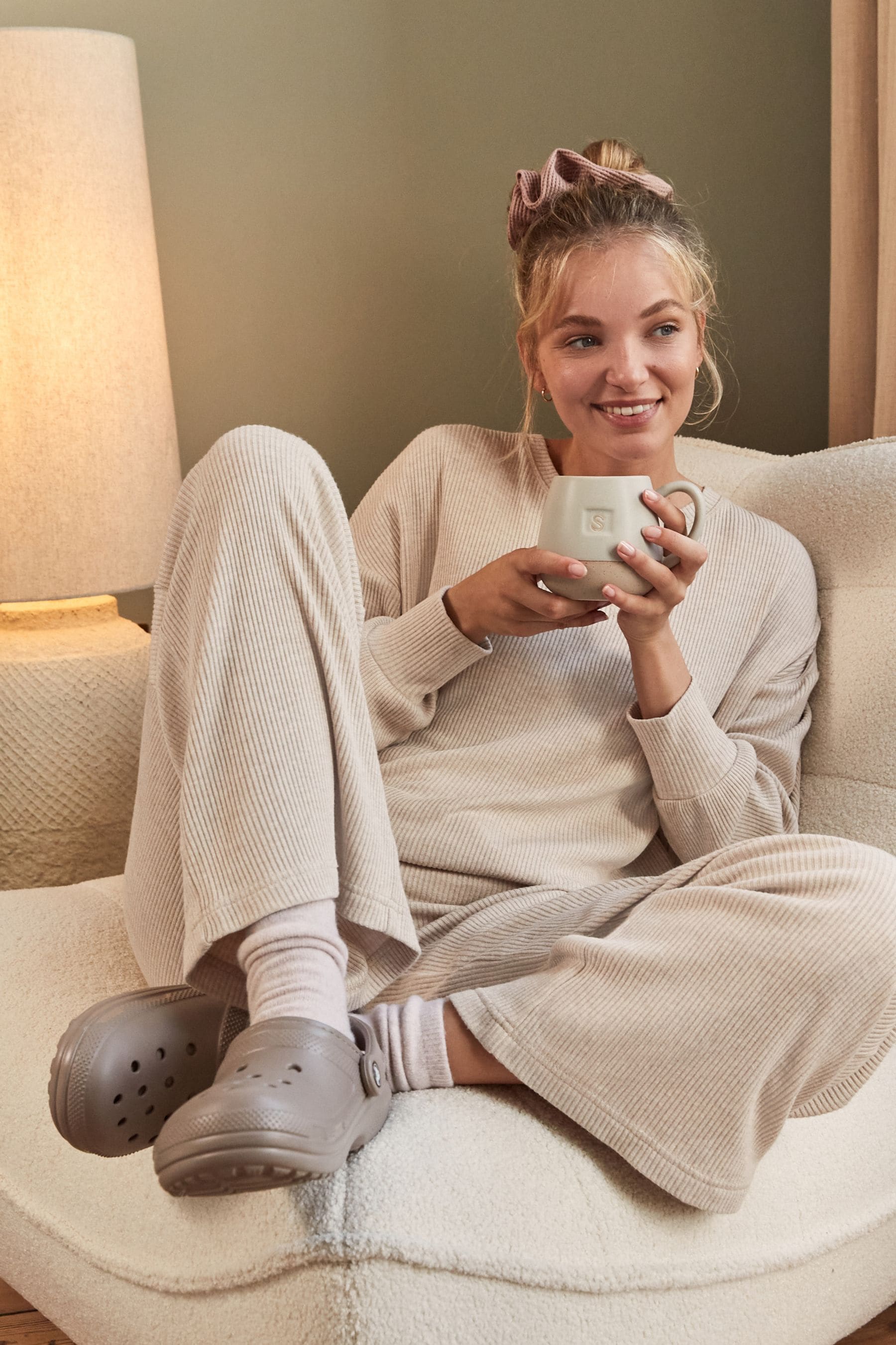 Buy Crocs Mushroom Classic Lined Clogs from the Next UK online shop