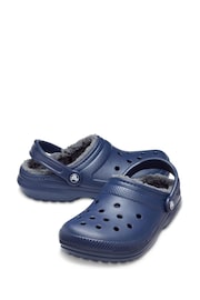 Crocs Are Navy Classic Lined Clogs - Image 4 of 7