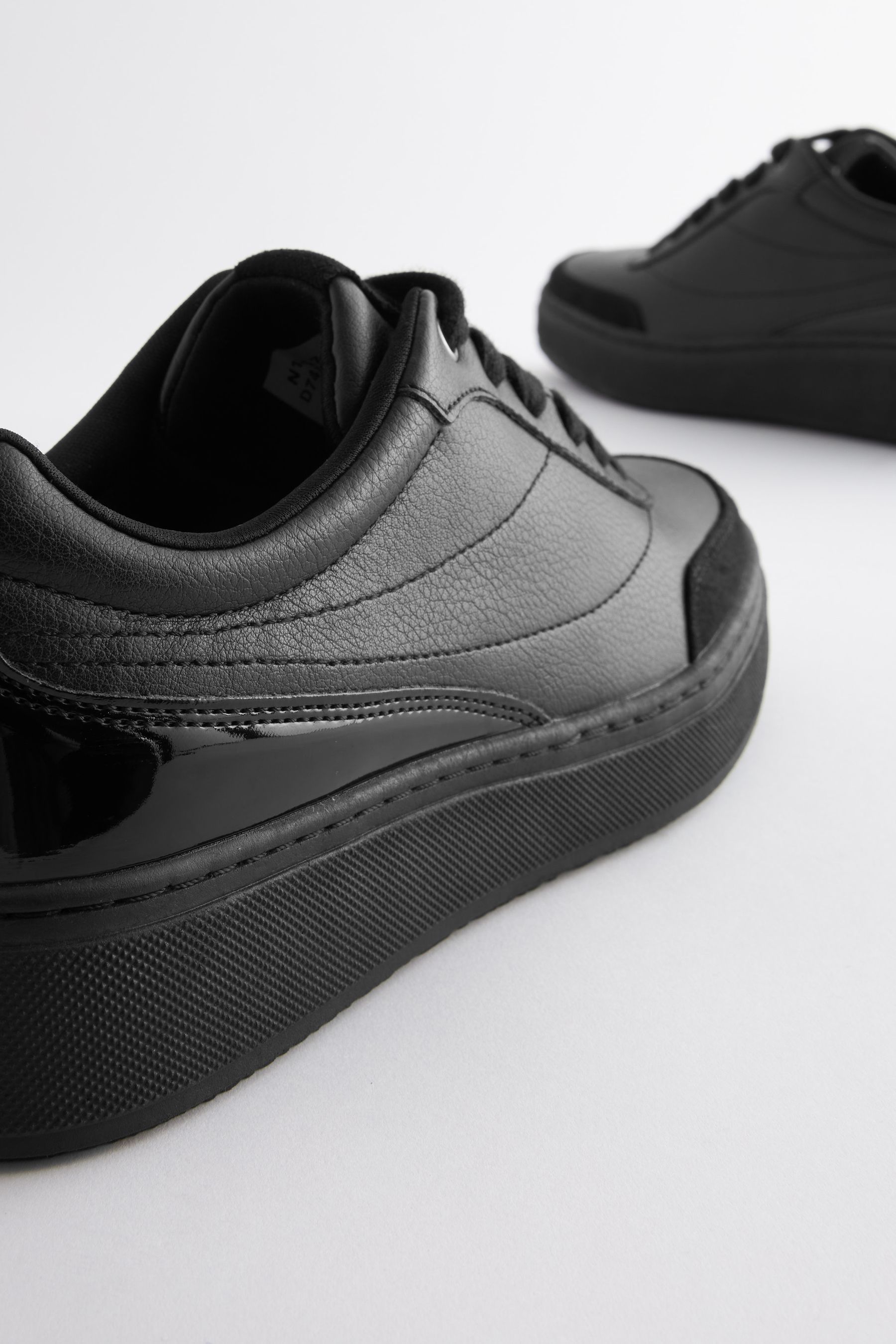 Lace up chunky sole sneakers online